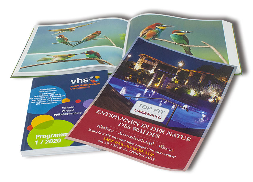 Flyer Design Visitenkarten Druck und Buchdruck